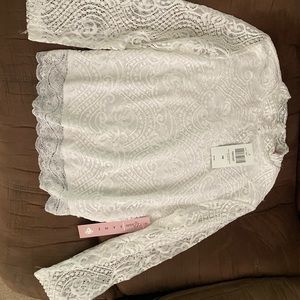 White long sleeve shirt